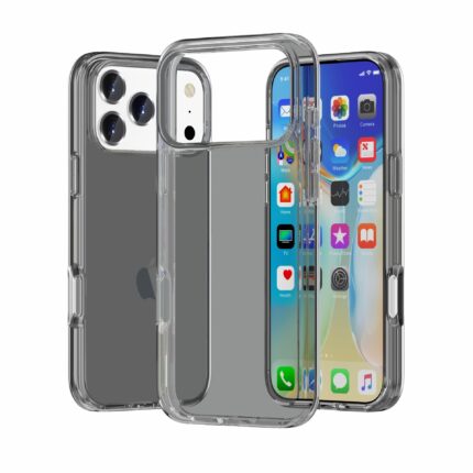 【2in1デュアルプロテクション】iPhone 17 完全透明全周防衝撃ケース